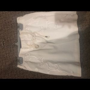 Tobi mini skirt with drawstring